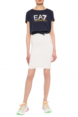 Logo-printed t-shirt, zdjęcie 2 Logo-printed t-shirt od EA7 Emporio Armani